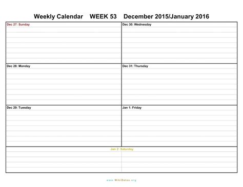 Outlook Calendar Blank