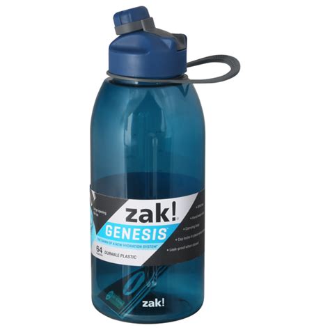 Save on Zak! Genesis Water Bottle Indigo 64 oz Order Online Delivery ...