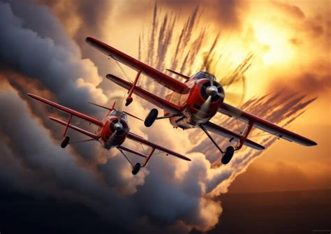 Premium AI Image | Aerobatics