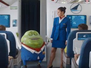 Mucinex 12 Hours Mr. Mucus & Flight Attendant Commercial