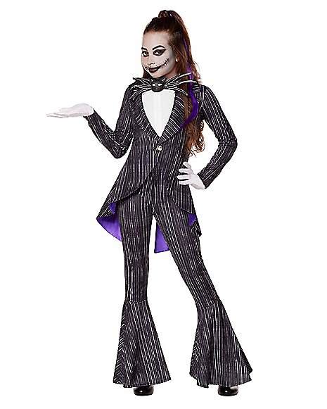 Disney Women's Jack Skellington Deluxe Adult Costume, Multi Clothing, Shoes Jewelry ...