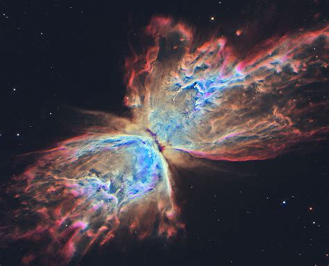 APOD: 2014 October 1 - The Butterfly Nebula from Hubble