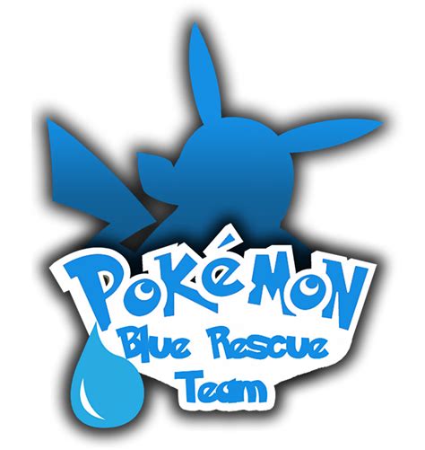 Pokemon Mystery Dungeon Blue Rescue Team Logo by KychuTronic on DeviantArt