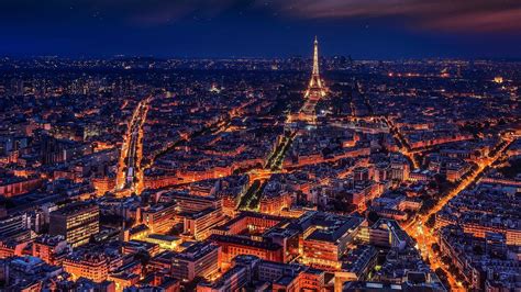 1920x1080 Paris France Eiffel Tower Night Laptop Full HD 1080P HD 4k ...