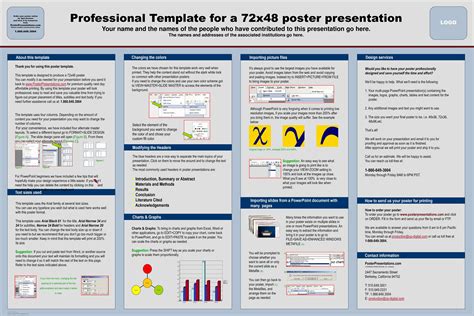 Powerpoint Academic Poster Template - Sampletemplate.my.id