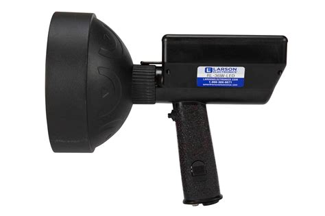 Larson Electronics - 10 Mil Candlepower 36W Rechargeable LED Hunting Spotlight - 3200 Lumen ...