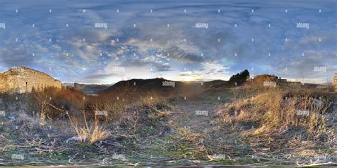 360° view of Kula Grad view toward Zvornik Lake and Village Divic - Alamy