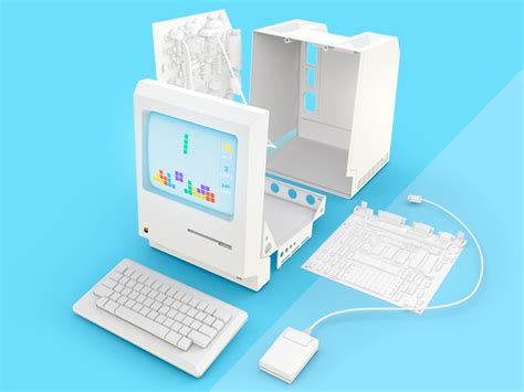 Macintosh 128k by Nankeen on Dribbble