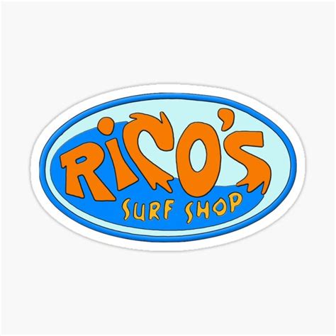 "rico's surf shop miley cyrus hannah montana" Sticker for Sale by sswain | Redbubble