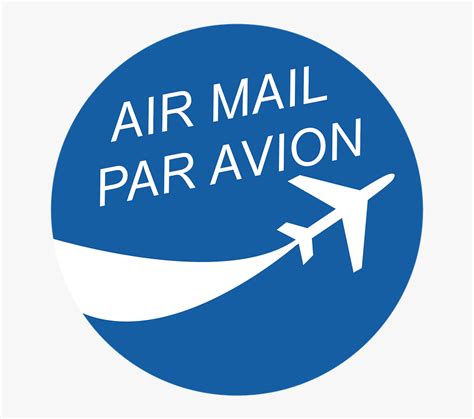 Air Mail, Par Avion, Logo, Icon - Airmail Par Avion Png, Transparent ...