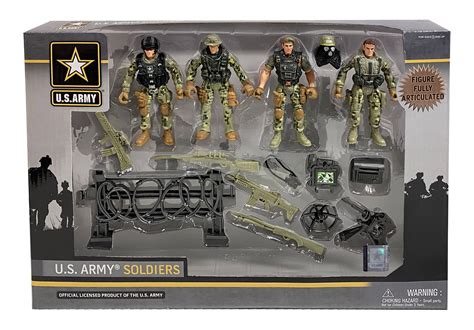 Excite U.S Army Soldiers Action Figure Set, 15 Pieces - Walmart.com