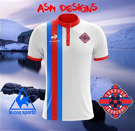 Faroe Islands National Team 2018 Le Coq Sportif Home Kit