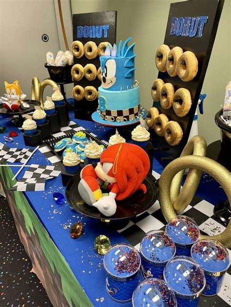 Sonic the Hedgehog Birthday Party Ideas | Photo 4 of 10 in 2022 ...