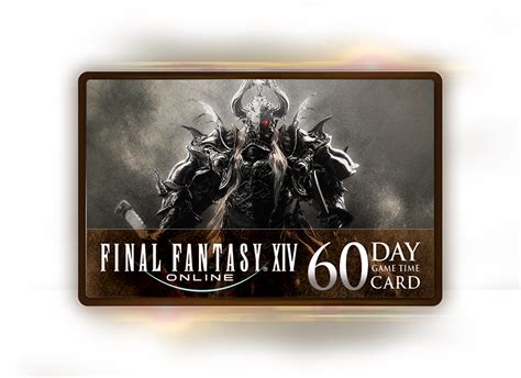 Ffxiv Game Time Card Free / Ffxiv A Realm Reborn Timecards ...