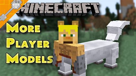 More Player Models | Minecraft 1.7.10 | Mod Spotlight - YouTube