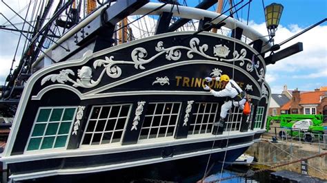 HMS Trincomalee: Europe's Oldest Floating Warship Gets Fresh Look