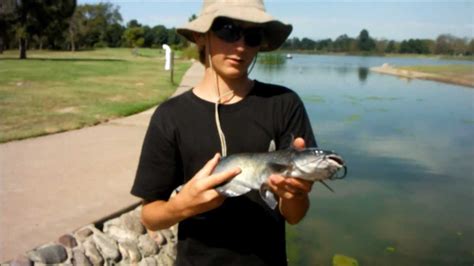 Catfish Fishing El Dorado Park - YouTube