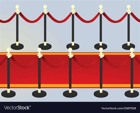 Red carpet Royalty Free Vector Image - VectorStock