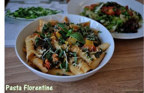 Pasta Florentine – Food Of Interest