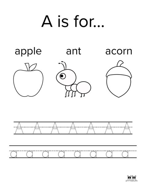 Printable Letter A Tracing Worksheet With Number And Arrow Guides! | lupon.gov.ph