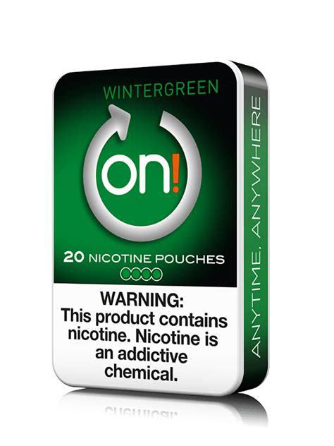 ON! Nicotine Pouches Wintergreen | Smokeless | BnB Tobacco