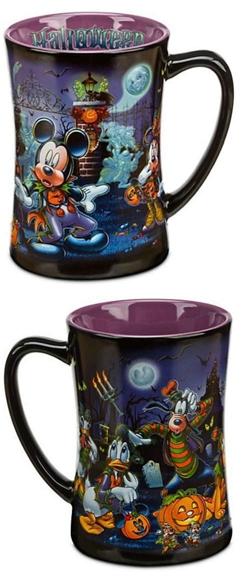 HAPPY HALLOWEEN - Disney Parks Halloween themed Haunted House coffee ...