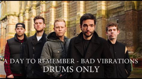 A Day To Remember Bad Vibrations Drums Only - YouTube