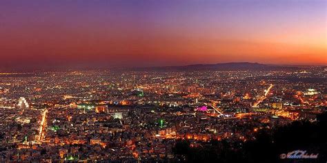 Damascus By Night Per Mount Qasioun | Syria tourism, Syria pictures ...