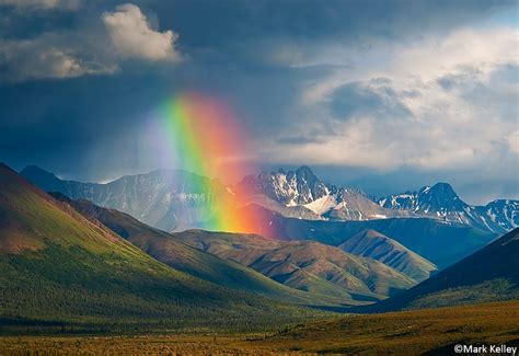 Rainbow, Alaska Range, Denali NP, AK – Image 2979 | Mark Kelley