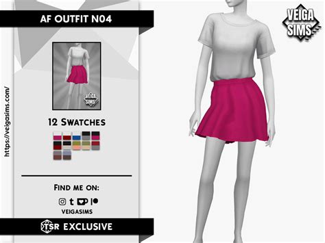 The Sims Resource - AF OUTFIT N04