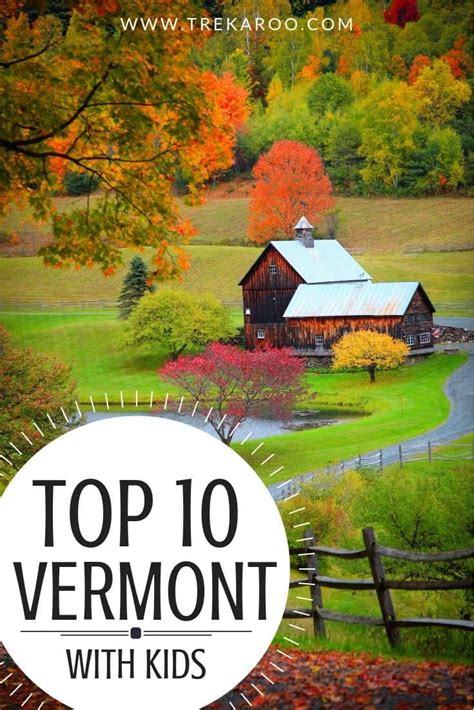 Top 10 Fun Things to Do in Vermont [with kids!] | Kids vacation ...