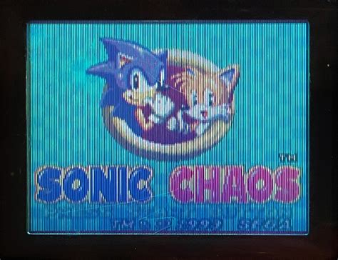 Sonic Chaos (Sega Game Gear, 1993) – TESTED – GeekGearStore