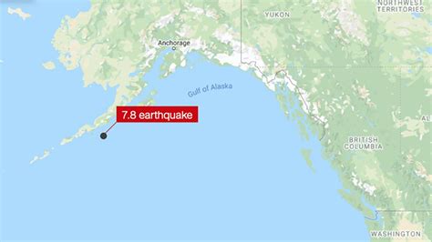 Alaska earthquake: Magnitude 7.8 quake strikes off Alaskan coast | CNN