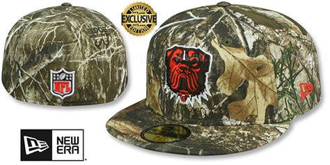 Cleveland Browns NFL TEAM-BASIC Realtree Camo Fitted Hat