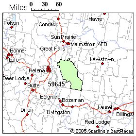 Best Place to Live in White Sulphur Springs (zip 59645), Montana