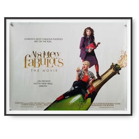 Absolutely Fabulous: The Movie (2016) Original UK Quad Poster Style A - Cinema Poster Gallery