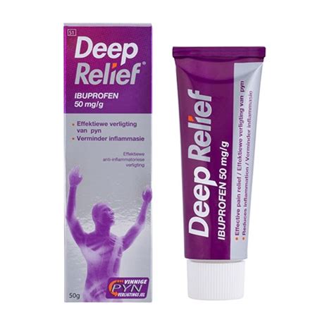 Mays Chemist | DEEP RELIEF IBUPROFEN GEL - 50G