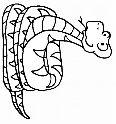 Snake Coloring Pages