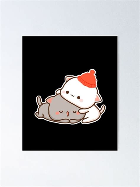 "Peach And Goma Plush" Poster by mostafaelbek | Redbubble