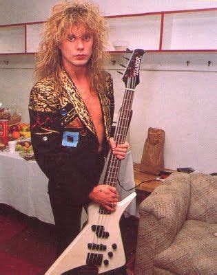 Rick Savage from Def Leppard | Rick savage, Def leppard, Def leppard rick savage