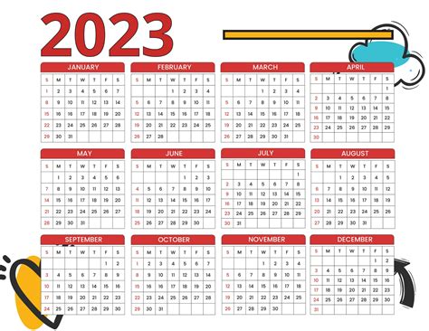 free blank calendar 2023 printable imagesee - 2023 calendar pdf word ...