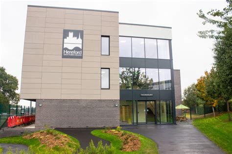 News & Events > Hereford Sixth Form College Presents New Building | Hereford Sixth form college