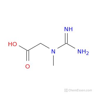 Creatine Structure - C4H9N3O2 - Over 100 million chemical compounds | CCDDS