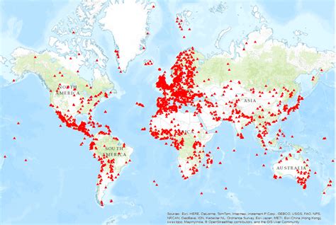 Wetlands On World Map - Guenna Holly-Anne