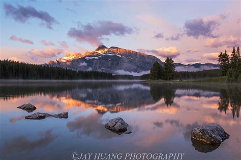 Two Jack Lake Sunrise | Two Jack Lke and Mt. Rundle, Banff N… | Flickr