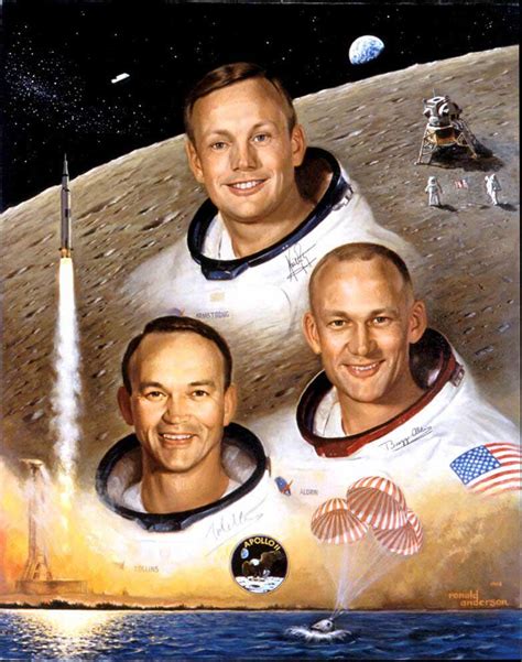 Neil Armstrong Lands on the Moon, July 20, 1969 | National Portrait Gallery