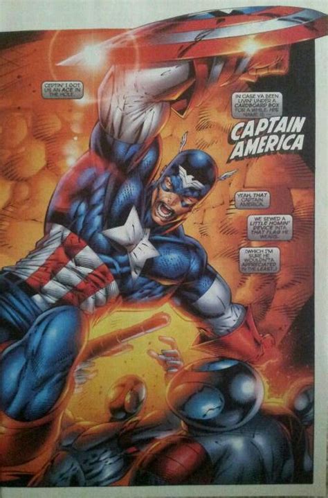 Captain America by Rob Liefeld | Rob liefeld, Captin america, Captain ...