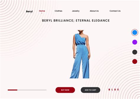 Beryl: Unveiling Elegance in Every Thread and Jewel by Sabrina on Dribbble