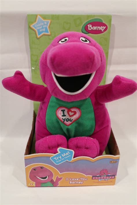 Barney Singing I Love You Barney 10" Plush 2013 Lyons Partnership Item 51104 | #4574985147