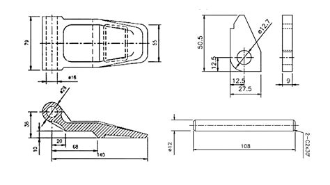 Iso Shipping Container Casting Door Hinges Professional Hinge For Truck ...